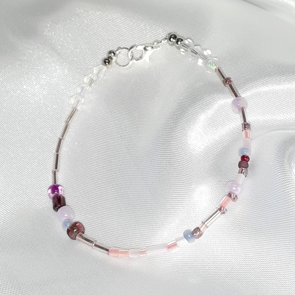 Morse code - To the moon and back bracelet